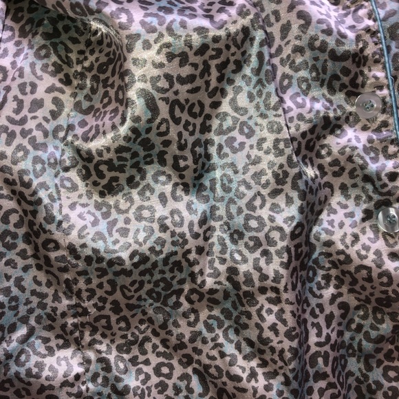 Kim Rogers leopard 2 piece pajama set size s - Picture 8 of 10